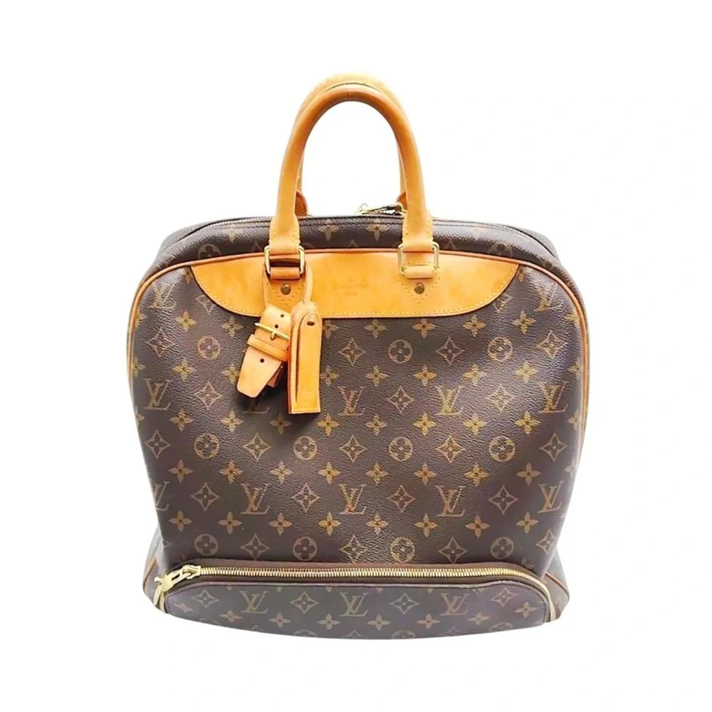 LOUIS VUITTON Brown Monogram Canvas Boston Bag